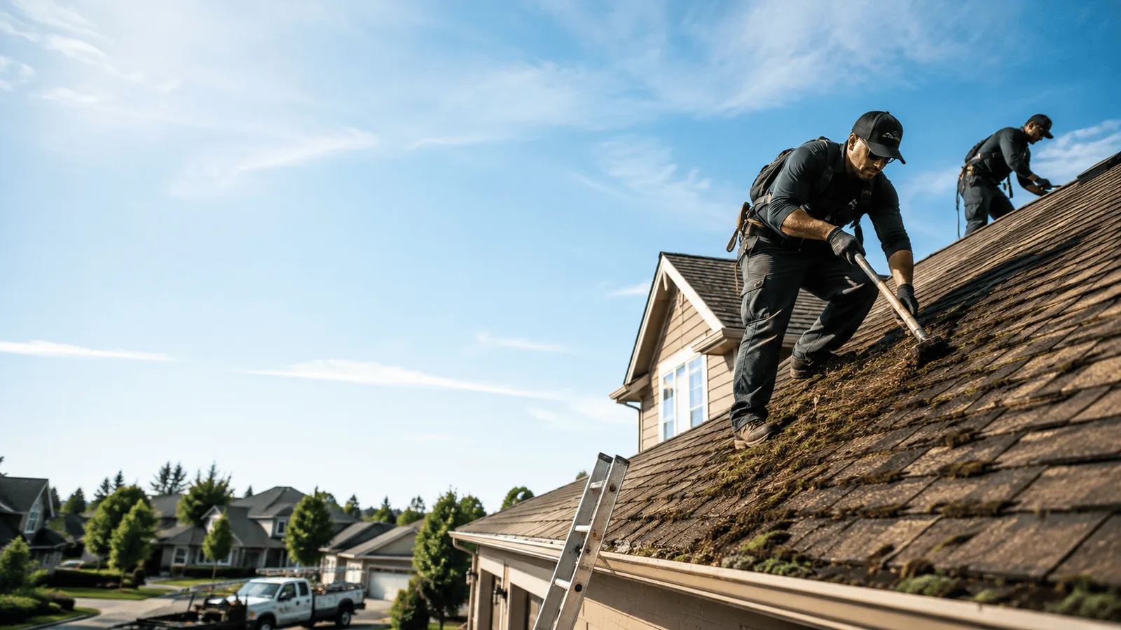 Roof Moss Removal in Ferdinand, IN near me